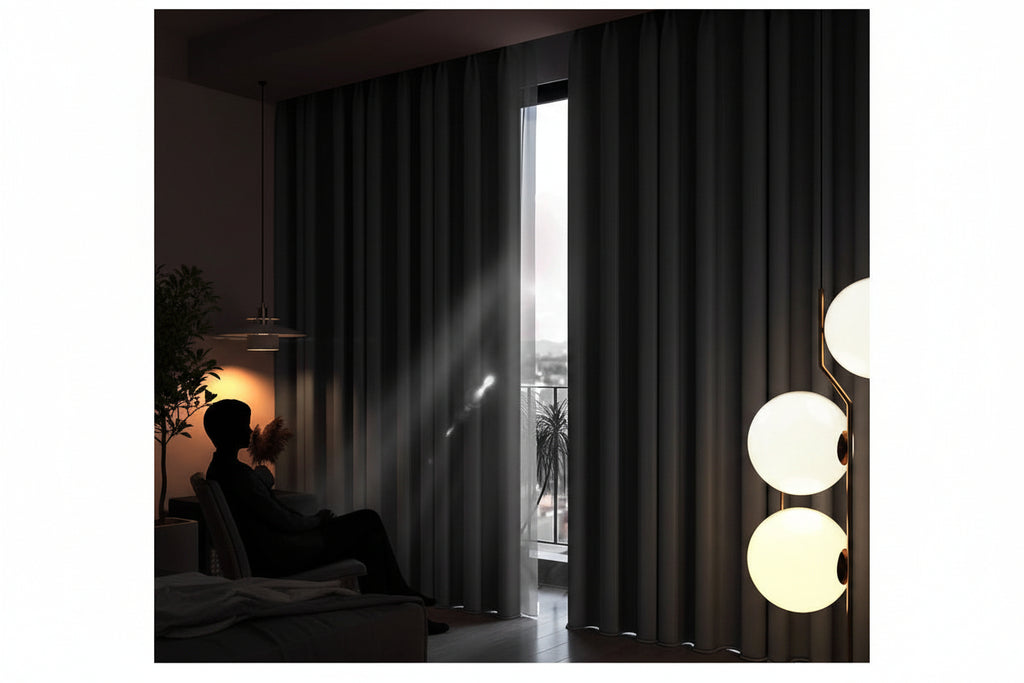 Blackout and soundproof curtains for bedrooms modern and minimalist style high end feel for living rooms 2025 new style sunshade and sun protection for bay windows image 0