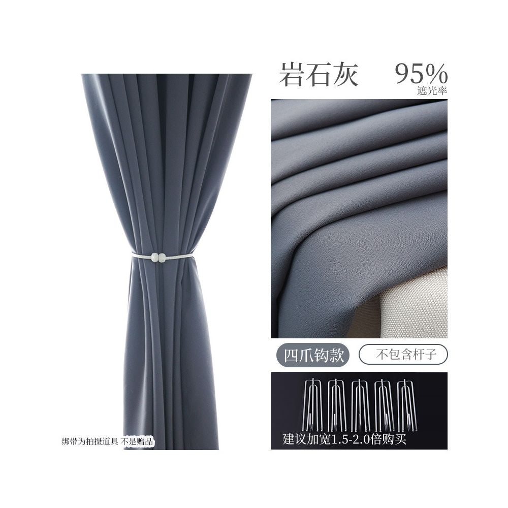 Nestfyhome 100% Blackout Soundproof Curtains for Bedroom – Luxury Modern Minimalist Drapes, Premium Sun Blocking & Room Darkening Window Panels for Living Room