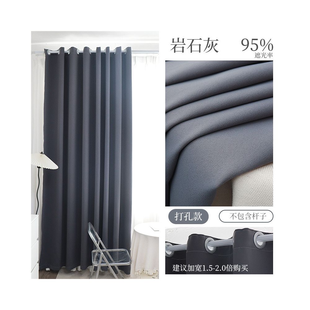 Nestfyhome 100% Blackout Soundproof Curtains for Bedroom – Luxury Modern Minimalist Drapes, Premium Sun Blocking & Room Darkening Window Panels for Living Room
