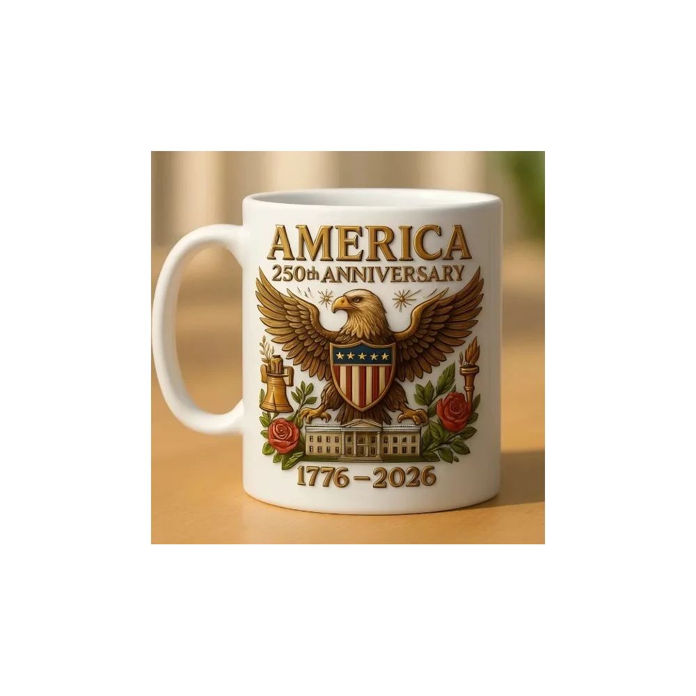 High value stylish ceramic mug with colorful handle for home use trending printed water milk and coffee cups image 0