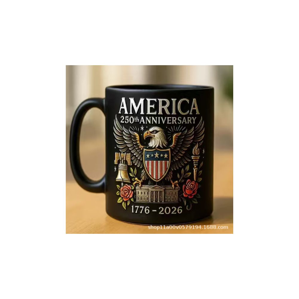 Nestfyhome Designer Ceramic Coffee Mug – Printed Drinkware with Colored Interior & Handle, Elegant Home Cup for Coffee, Milk & Tea