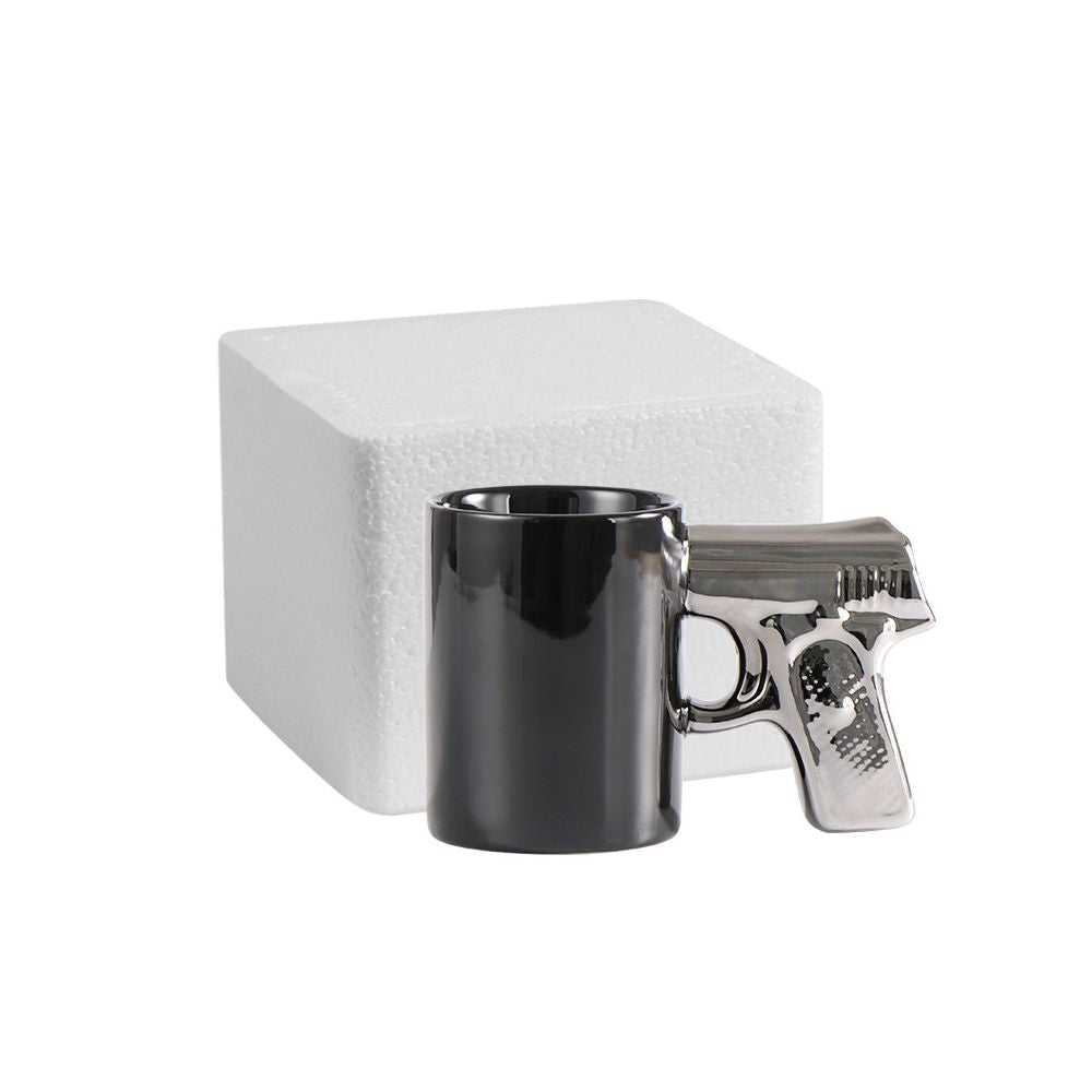 Nestfyhome Designer Ceramic Coffee Mug – Printed Drinkware with Colored Interior & Handle, Elegant Home Cup for Coffee, Milk & Tea