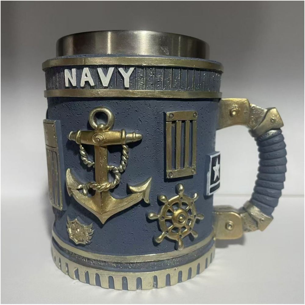 Nestfyhome mug V6 creative mug resin craft high end niche mechanical engine