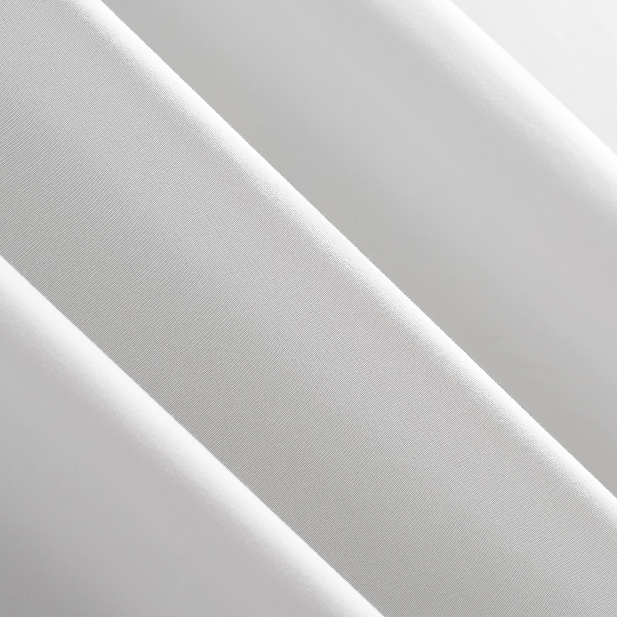 Sun Zero Columbia 2-Pack Thermal Energy Saving 100% Blackout Grommet Curtain Panel Pair, 50" x 84", Dove White